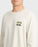 Billabong Crayon Wave Premium L/S Tee-Oatmeal