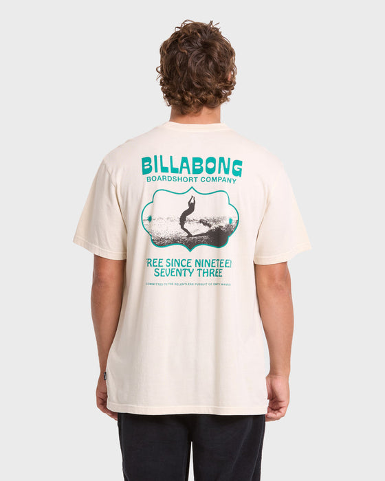 Billabong Glance WW Premium Tee-Oatmeal