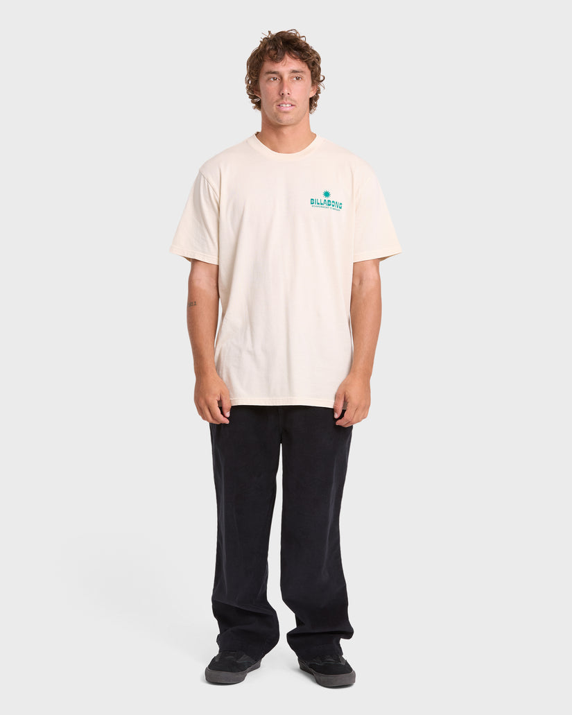 Billabong Glance WW Premium Tee-Oatmeal