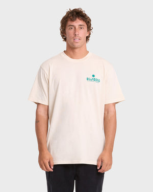 Billabong Glance WW Premium Tee-Oatmeal— Alternate View