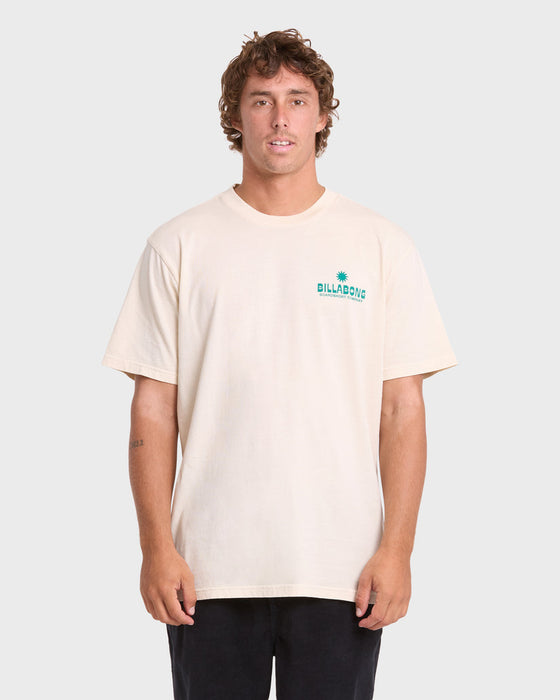 Billabong Glance WW Premium Tee-Oatmeal
