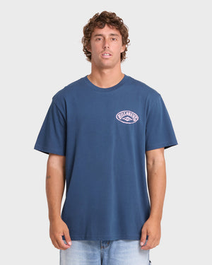 Billabong Reverse Premium Tee-Dark Denim— Alternate View