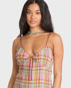 Billabong Call Me Mini Dress-Party Pink