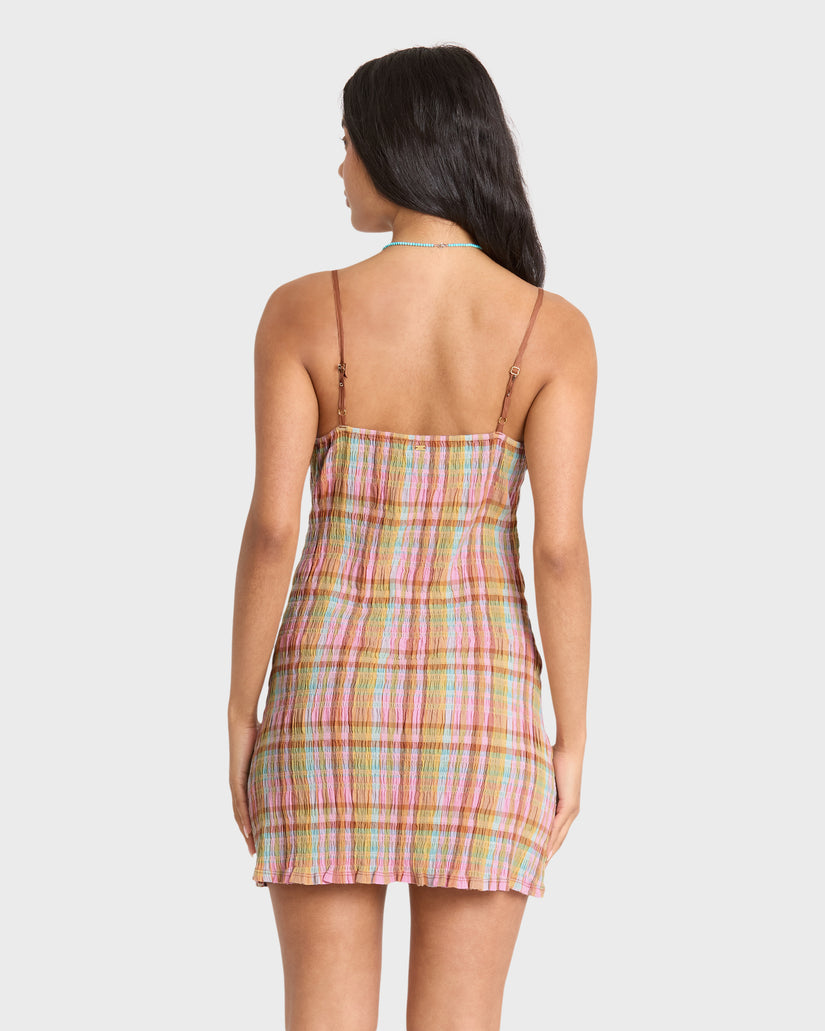 Billabong Call Me Mini Dress-Party Pink