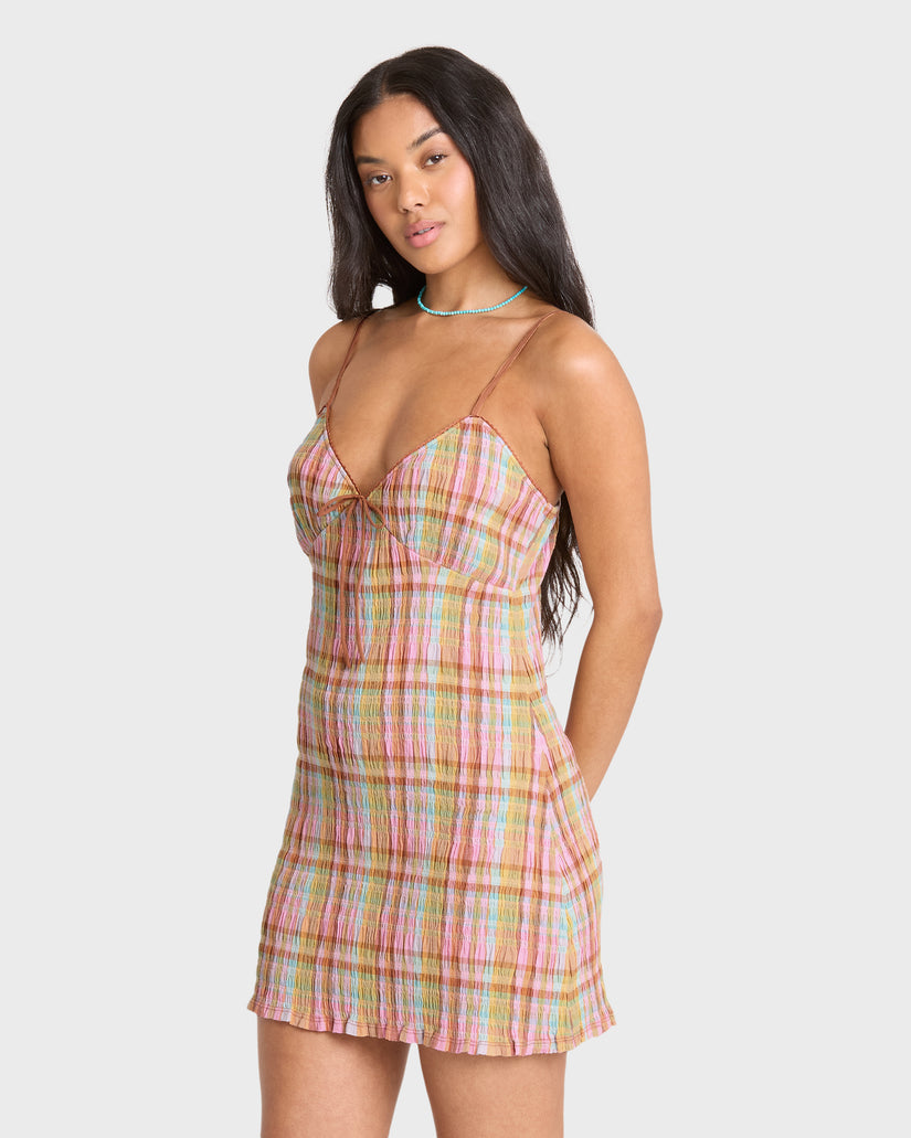 Billabong Call Me Mini Dress-Party Pink