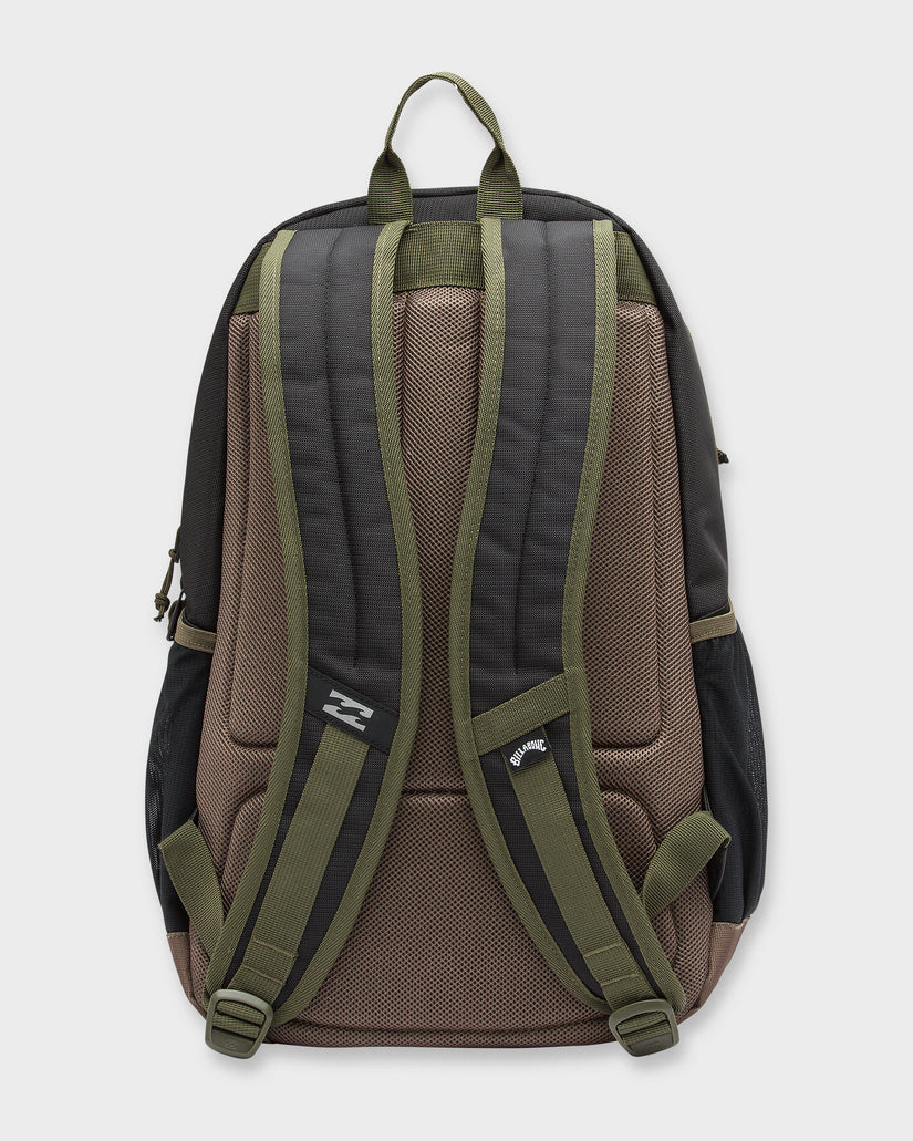 Billabong Scallop Backpack-Black/Green