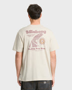 Billabong Single Fin Premium Tee-Oatmeal