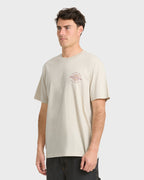 Billabong Single Fin Premium Tee-Oatmeal