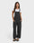 Billabong Pacific Time Jumpsuit Solid Romper-Black Sands