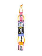 Catch Surf Beater Pro Comp 5' Leash-Orange/Pink