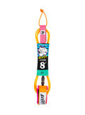 Catch Surf Beater 8' Leash-Orange/Pink