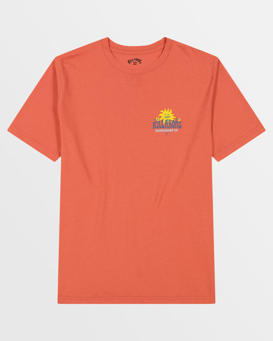 Billabong Little Boys' Lounge Tee-Washed Red