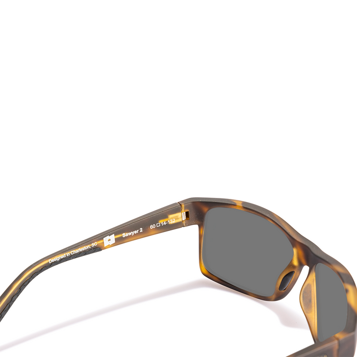 Cordina Sawyer 2 Glass Sunglasses-Matte Tort/Grey Polar