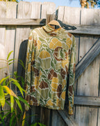Free Fly x REEF Bamboo Lightweight Hooded L/S Shirt-Floral Camo