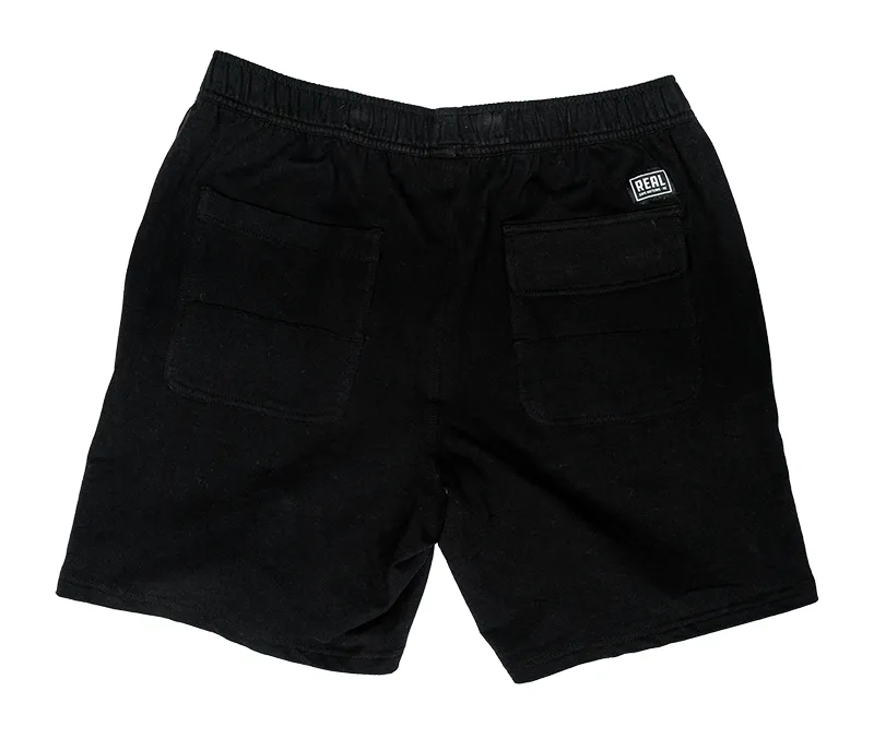 REAL Nightly Volley Shorts-Black