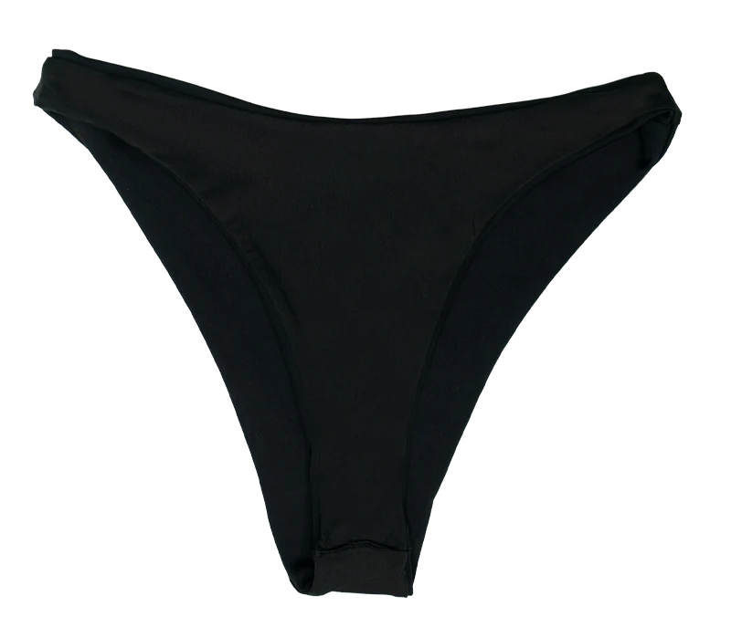REAL Louise Bikini Bottom-Black