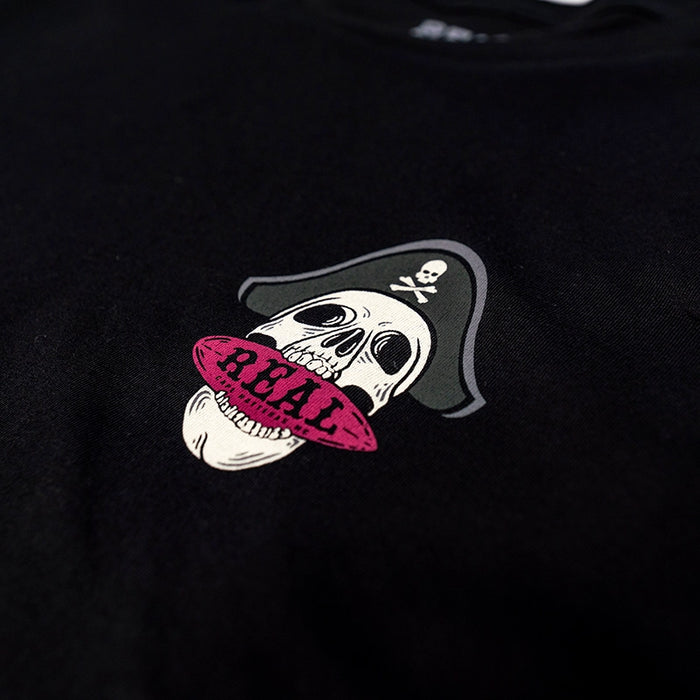 REAL Blackbeards Break Tee-Black