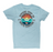Rip Curl North Carolina Tee-Powder Blue