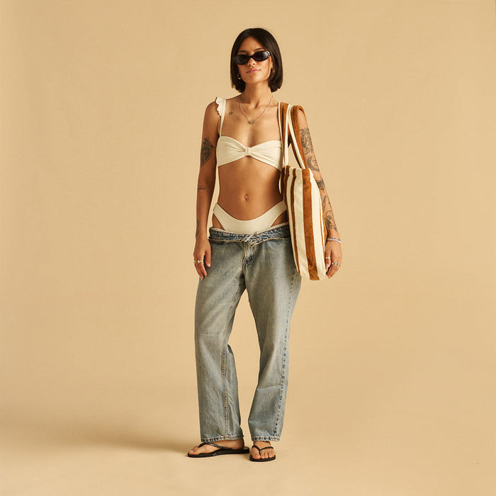 Slowtide Cabana Terry Bag-Brush
