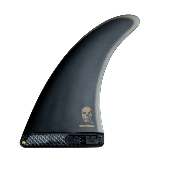 FCS Christenson Mid Tracker PG Single Fin-Black — REAL Watersports