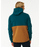 Rip Curl Anti Series Departed Zip Jacket-Blue Green