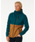 Rip Curl Anti Series Departed Zip Jacket-Blue Green