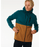 Rip Curl Anti Series Departed Zip Jacket-Blue Green