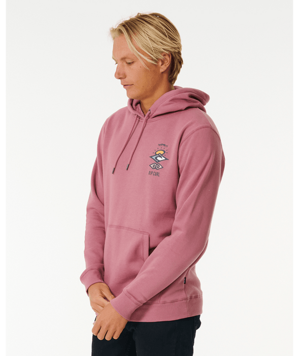 Rip Curl Search Icon Hooded Sweatshirt-Mauve — REAL Watersports