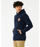 Rip Curl Wetsuit Icon Hooded Sweatshirt-Dark Navy