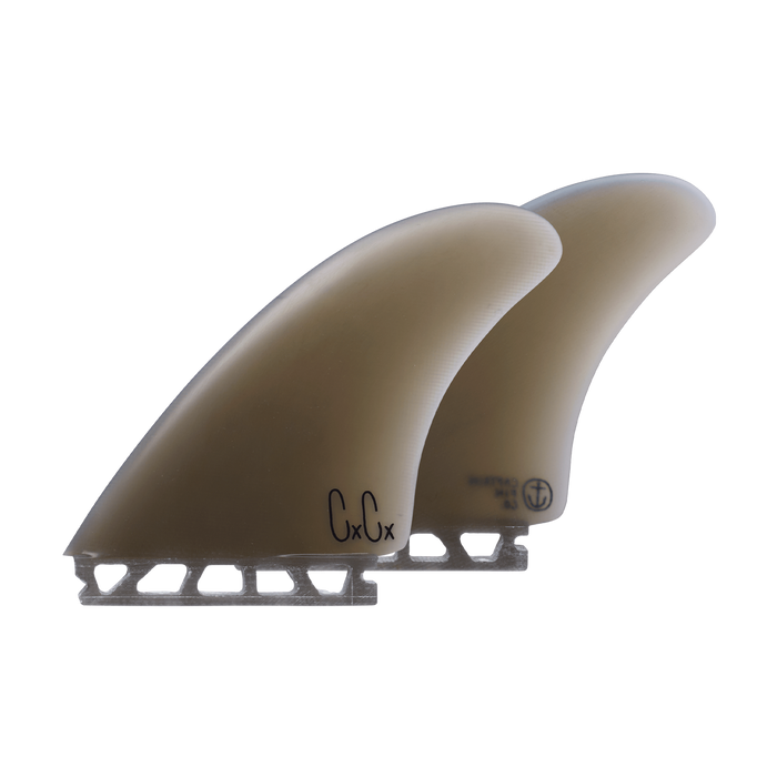 Captain Fin Christenson Futures Twin Fin Set-Smoke