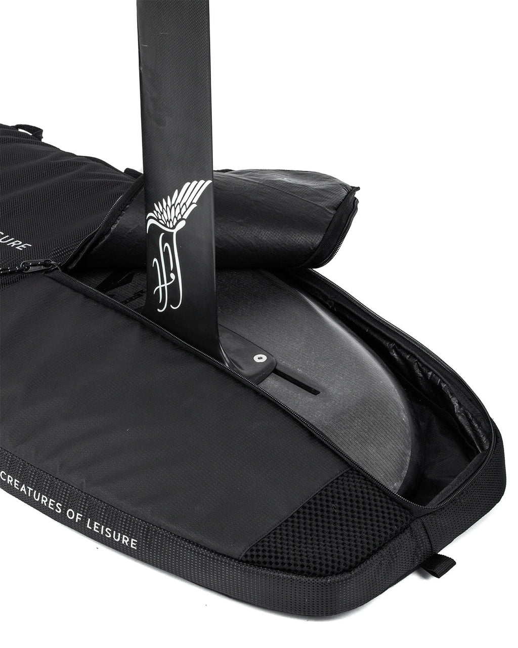 Creatures Foil Day Use Boardbag-Black Silver
