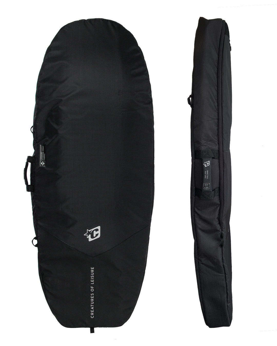 Creatures Wing Foil Day Use Boardbag-Black Silver