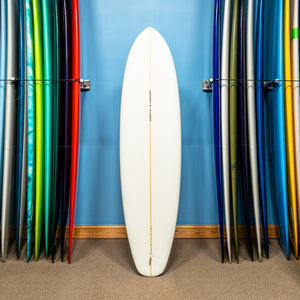 Actual Board: Channel Islands Tri Plane Hull PU/Poly 6'11" — 45.2L