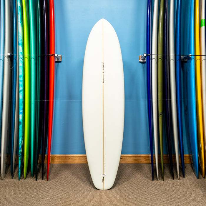 Actual Board: Channel Islands Tri Plane Hull PU/Poly 6'11" — 45.2L