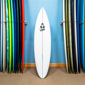 Actual Board: Channel Islands Happy Traveler PU/Poly 6'10" — 42.3L