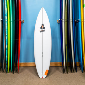 Actual Board: Channel Islands Big Happy PU/Poly 6'8" — 41.6L