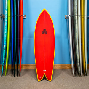 Actual Board: Channel Islands Feb's Fish PU/Poly 5'11" — 39.7L