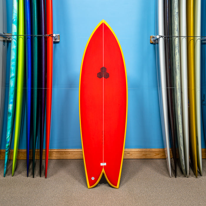 Actual Board: Channel Islands Feb's Fish PU/Poly 5'11" — 39.7L