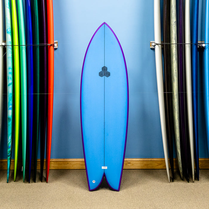 Actual Board: Channel Islands Feb's Fish PU/Poly 6'3" — 48.8L