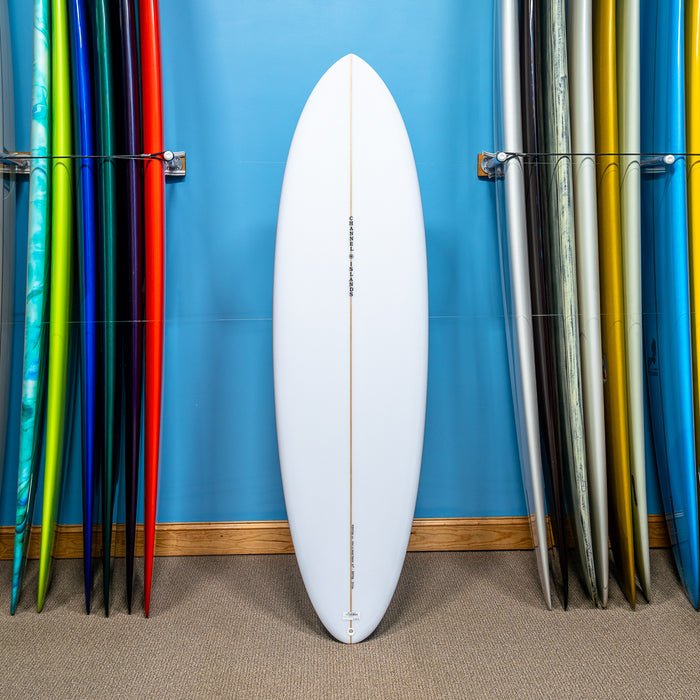 Actual Board: Channel Islands CI Mid Twin PU/Poly 6'5" — 39.7L