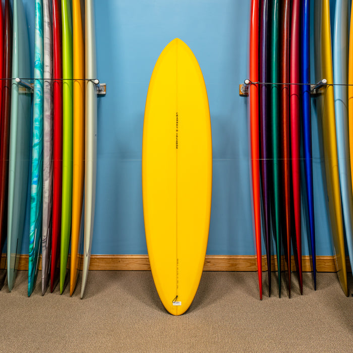 Actual Board: Channel Islands CI Mid PU/Poly 6'6" — 37.8L