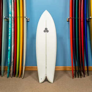 Actual Board: Channel Islands Feb's Fish Spine-Tek 6'1" — 42.8L