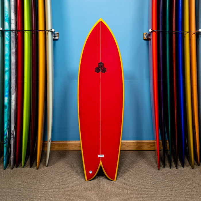 Actual Board: Channel Islands Feb's Fish PU/Poly 5'11" — 39.1L