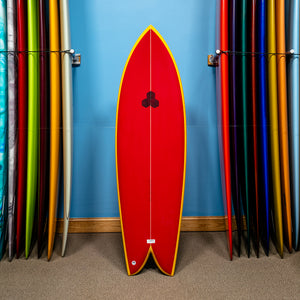 Actual Board: Channel Islands Feb's Fish PU/Poly 6'1" — 42.8L