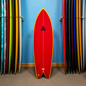 Actual Board: Channel Islands Feb's Fish PU/Poly 6'3" — 47.1L