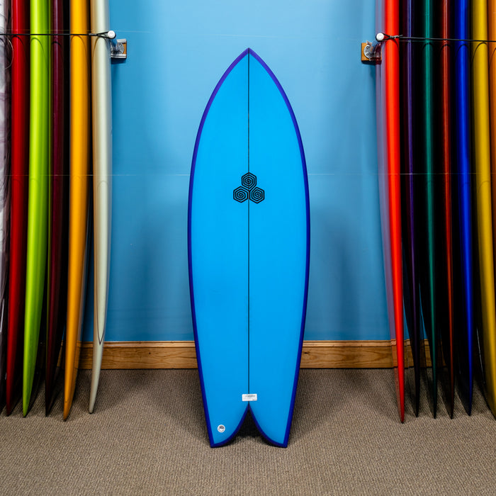 Actual Board: Channel Islands Feb's Fish PU/Poly 5'3" — 28.7L