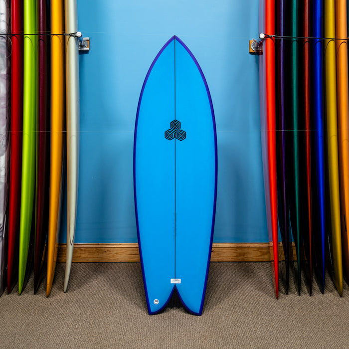 Actual Board: Channel Islands Feb's Fish PU/Poly 5'5" — 30.1L