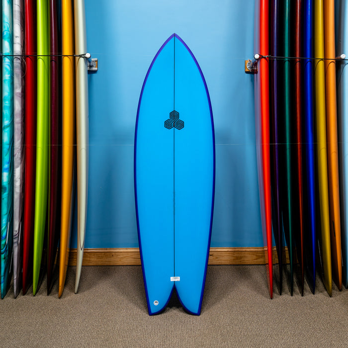 Actual Board: Channel Islands Feb's Fish PU/Poly 5'11" — 39.1L