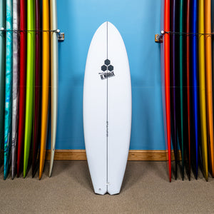 Actual Board: Channel Islands Bobby Quad PU/Poly 5'10" — 37.1L