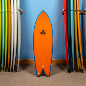 Actual Board: Channel Islands Feb's Fish PU/Poly 5'5" — 30.1L